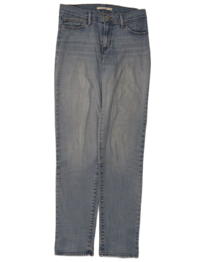 Calça jeans feminina Levi's Slimming Slim W28 L32 azul algodão