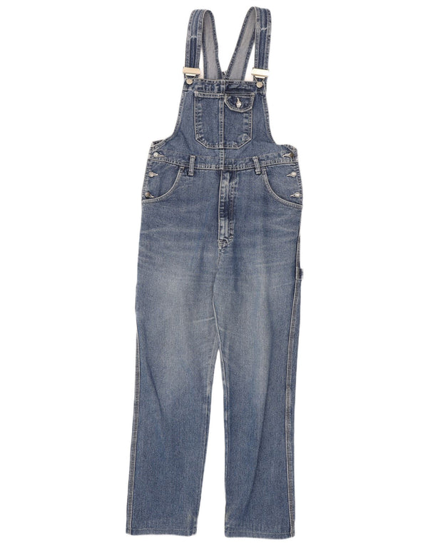 Macacão feminino vintage W31 L29 algodão azul