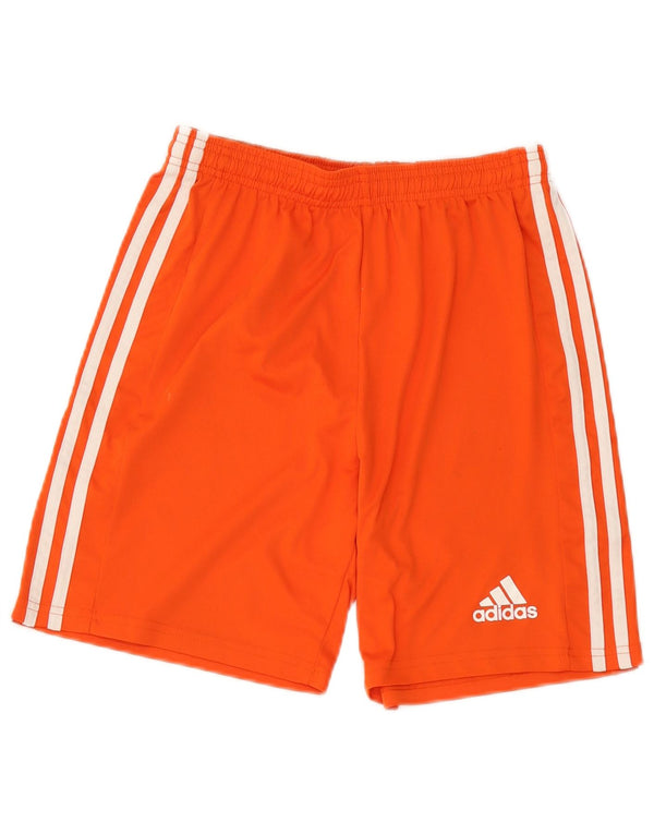 Calções desportivos Adidas Boys Aeroready 15-16 anos laranja poliéster