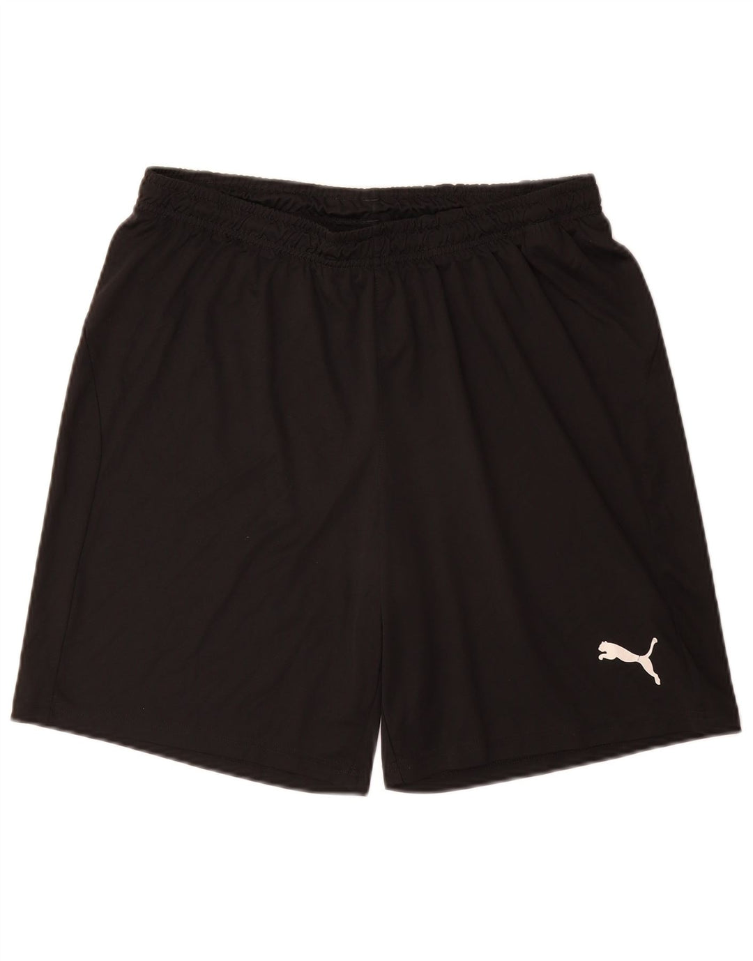 PUMA Mens Sport Shorts Large Black Polyester