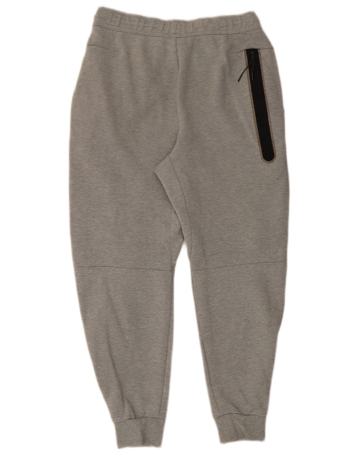 Calça de treino masculina Nike joggers pequeno algodão cinza