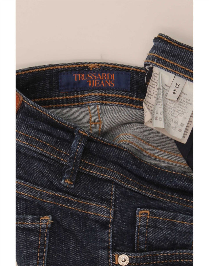 Trussardi Jeans Slim Feminino W30 L29 Azul Marinho