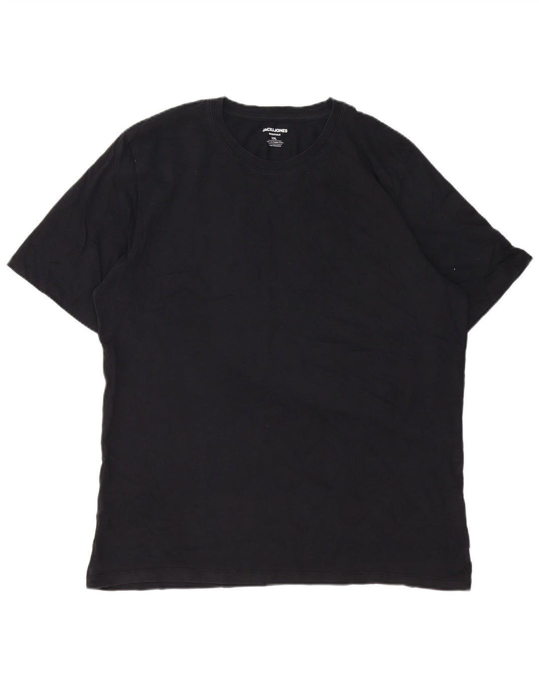 Camiseta masculina Jack & Jones Top 2XL algodão preto