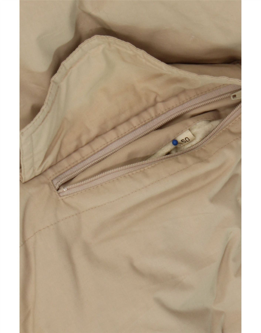 Jaqueta acolchoada reversível com capuz masculina BRUGI IT 50 poliéster verde grande