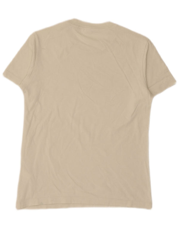 Camiseta feminina Converse Top UK 12 algodão bege médio