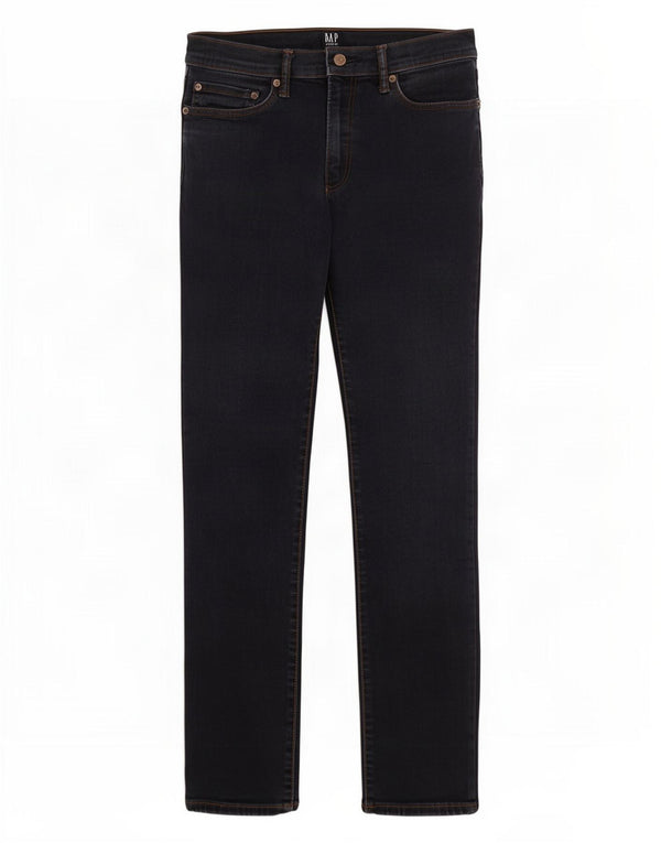 Gap Mens Slim Jeans W32 L30 Azul Marinho Algodão