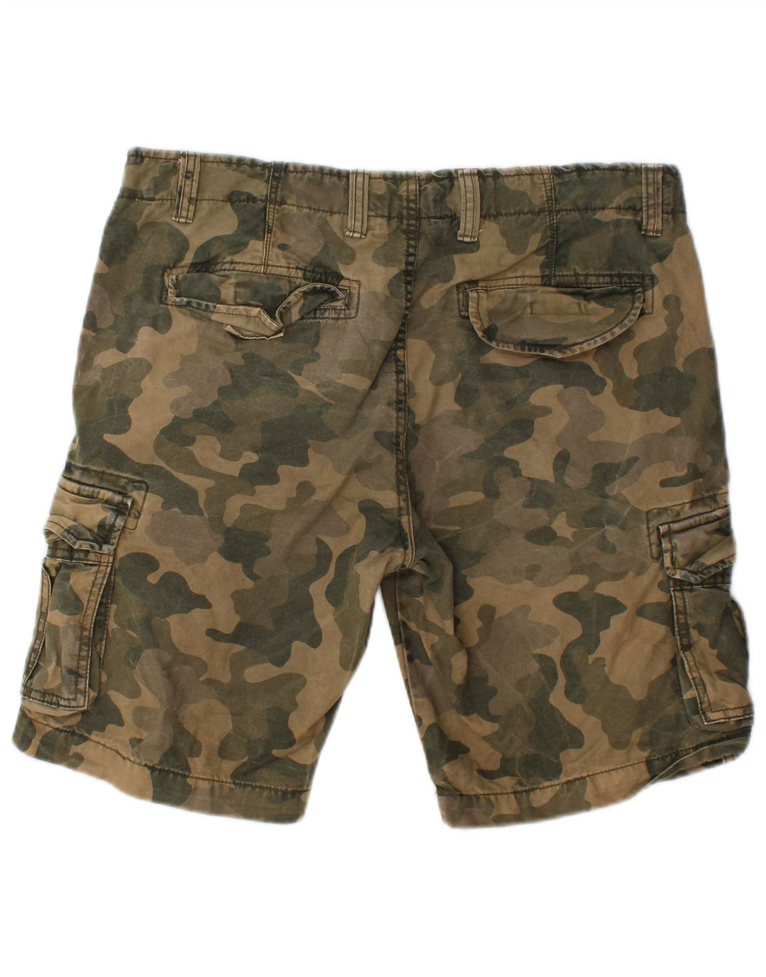 Shorts cargo masculino O'NEILL W31 camuflagem verde médio