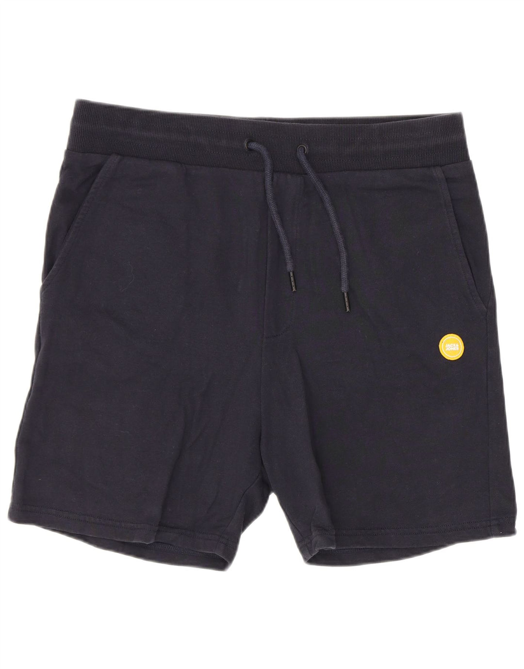 Shorts esportivos masculinos Jack & Jones médio algodão azul marinho