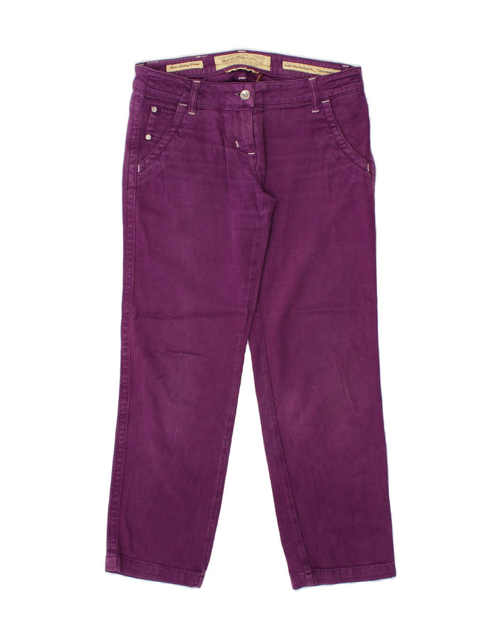 JACOB COHEN Womens Tailored Tapered Jeans W31 L29 Purple Cotton Vintage Jacob Cohen and Second-Hand Jacob Cohen from Messina Hembry 