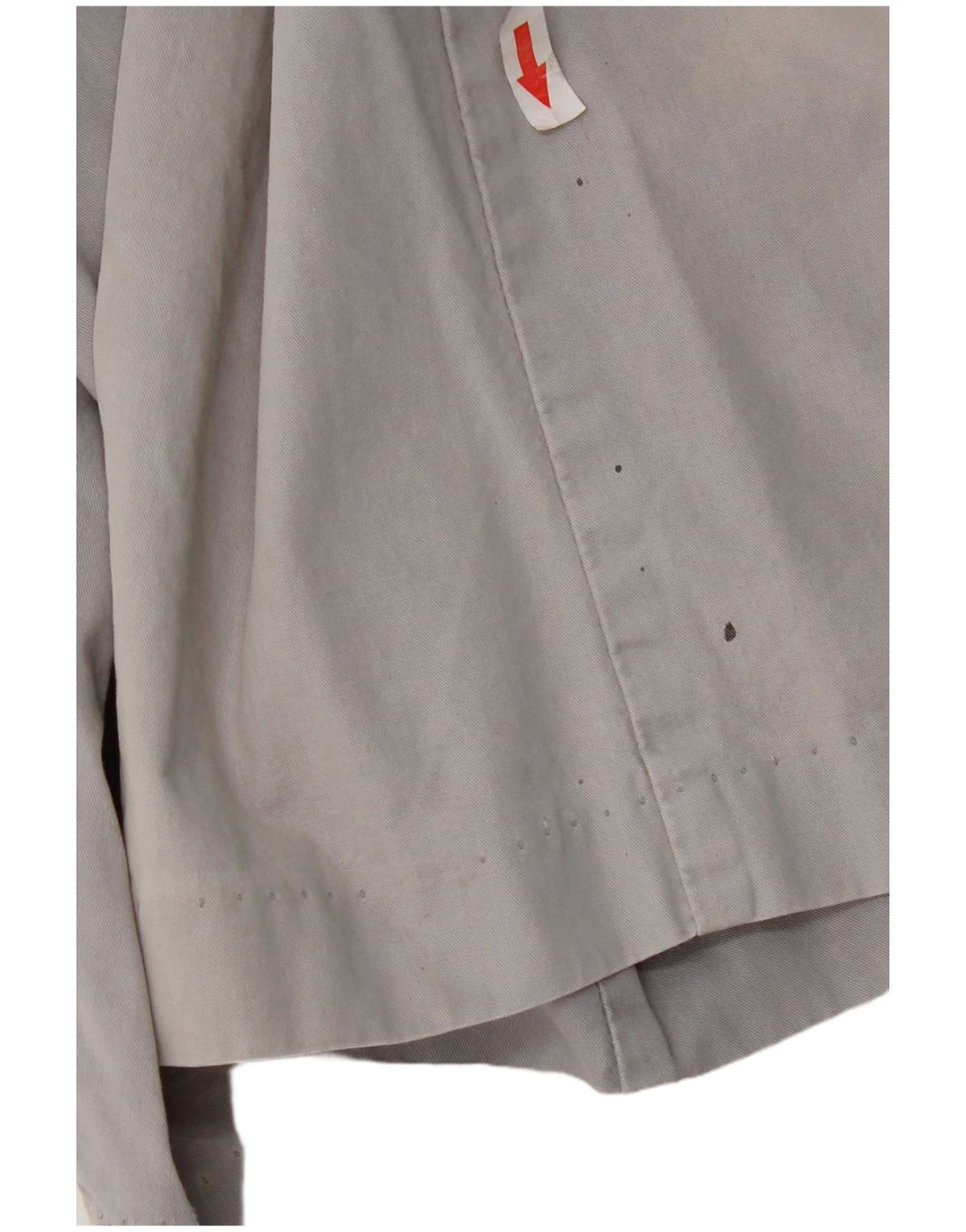 French Connection Mens Chino Shorts W34 Grande Algodão Cinza