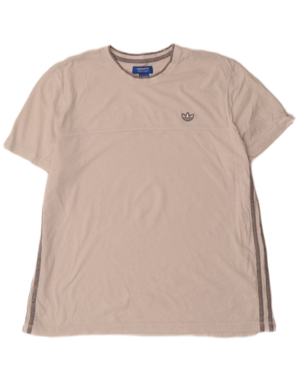 Camiseta masculina Adidas Top XL algodão branco