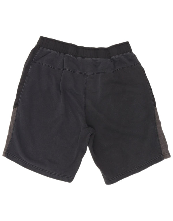 Shorts esportivos masculinos Nike grandes de algodão colorido preto