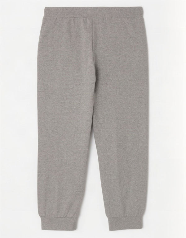 Lotto Womens Graphic Tracksuit Calças Joggers UK 14 Médio Cinza
