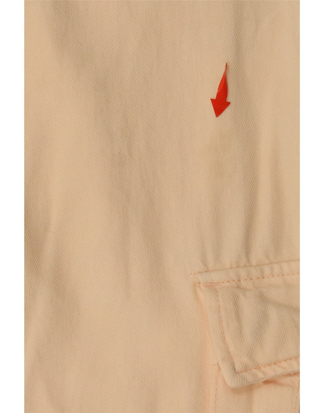 Calça cargo feminina de cintura alta cônica LEVI'S W24 L28 algodão rosa