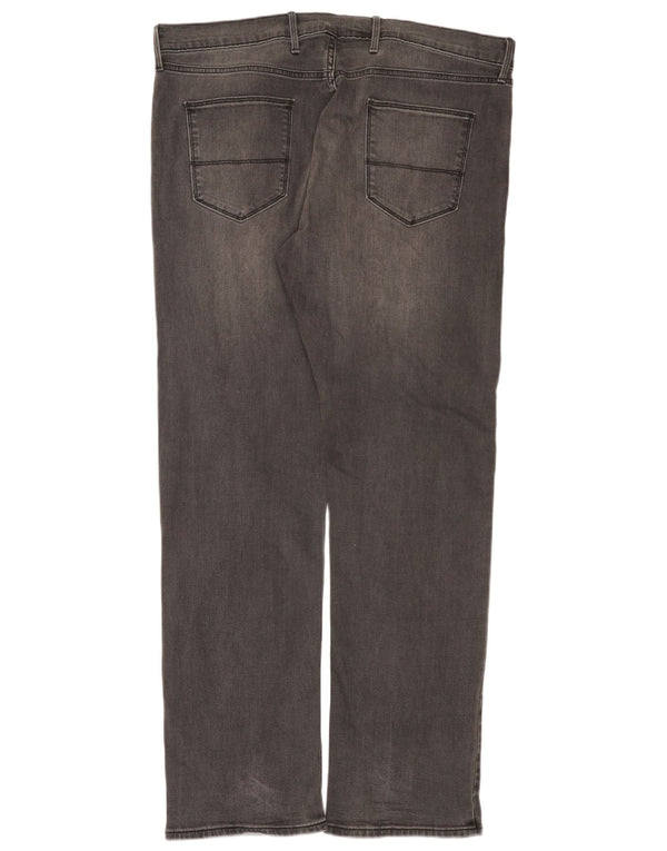Jeans retos masculinos Marks & Spencer W38 L33 algodão cinza