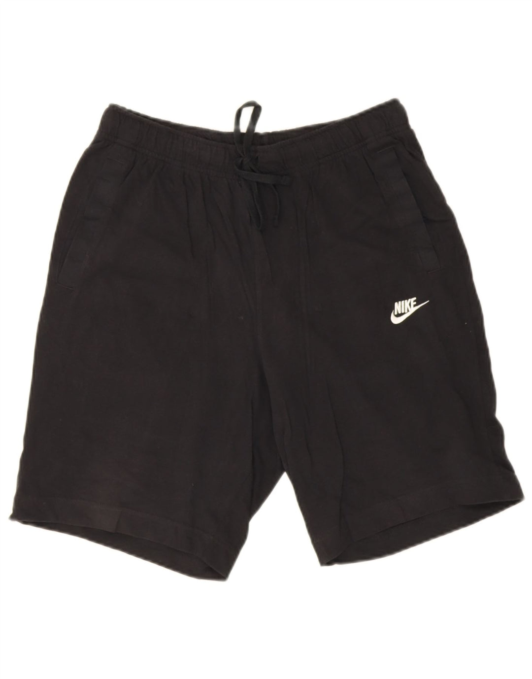 Shorts esportivos masculinos Nike médio preto algodão
