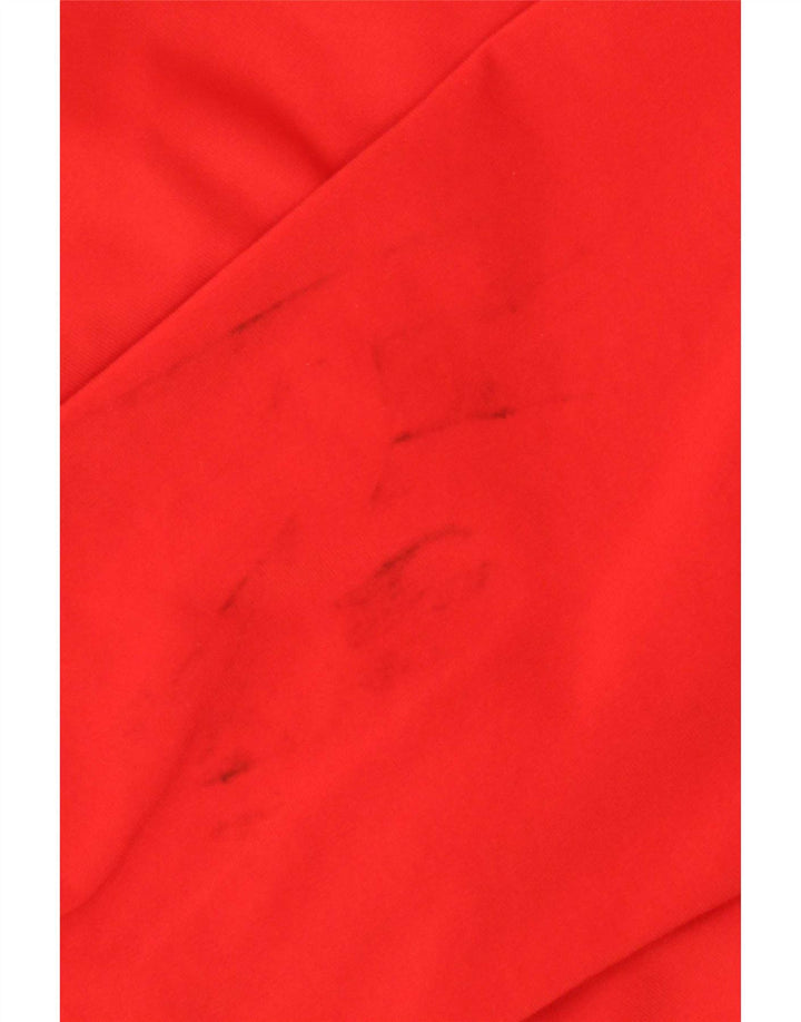 Puma Mens Graphic Tracksuit Top Jaqueta Médio Vermelho Colorblock