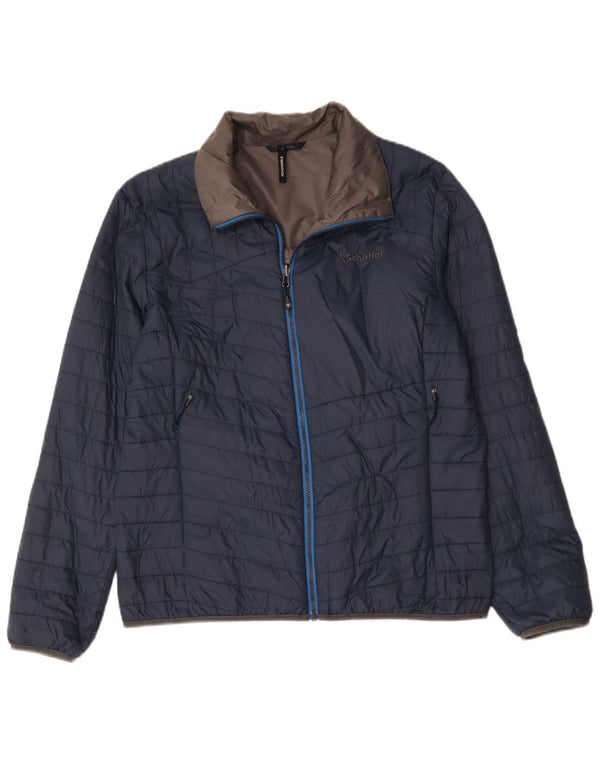 Jaqueta acolchoada masculina Schoffel UK 44 2XL azul marinho poliamida