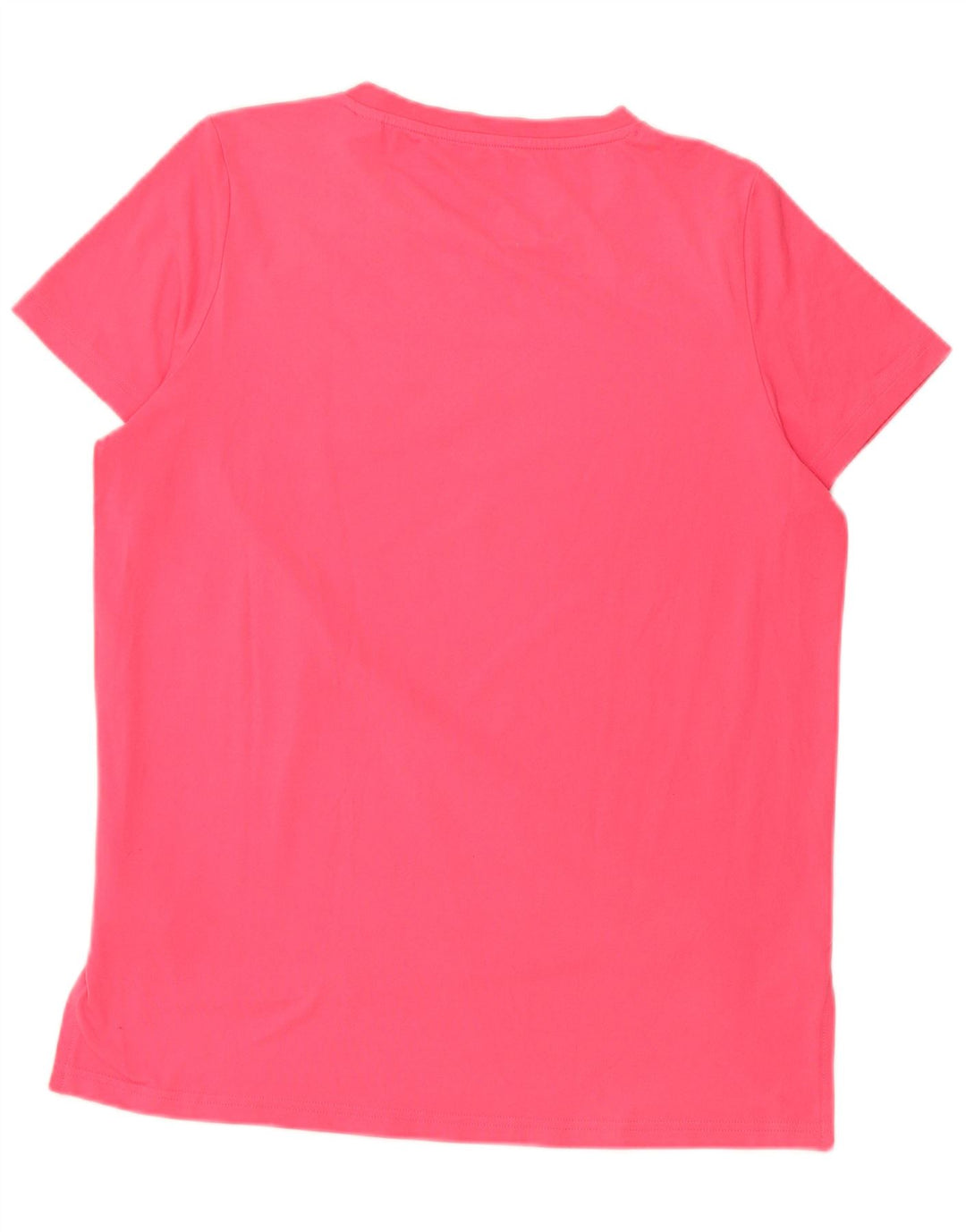Adidas Camiseta Feminina Graphic Top UK 12/14 Médio Rosa Poliéster