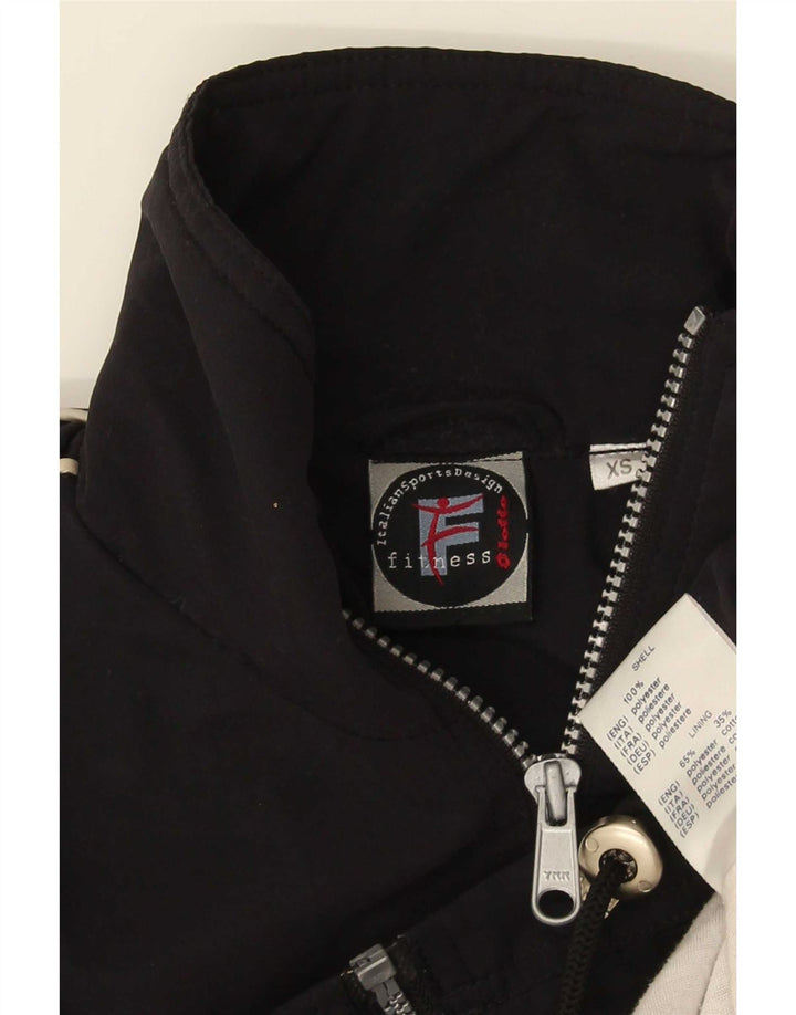 Lotto Mens Loose Fit Treino Top Jacket XS Poliéster Preto