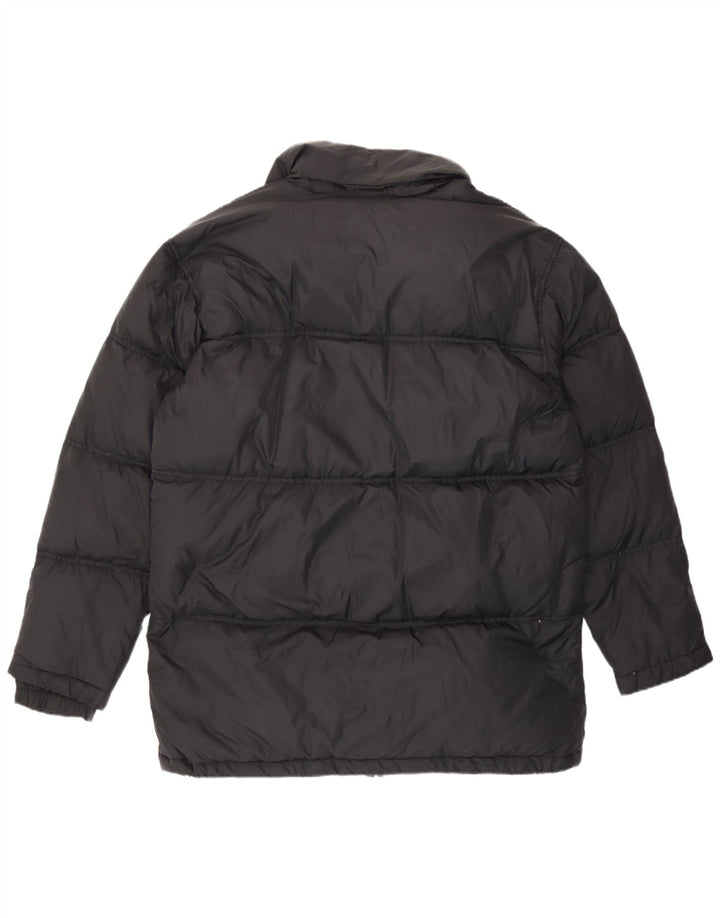 Jaqueta acolchoada masculina Fila IT 46/48 médio preto