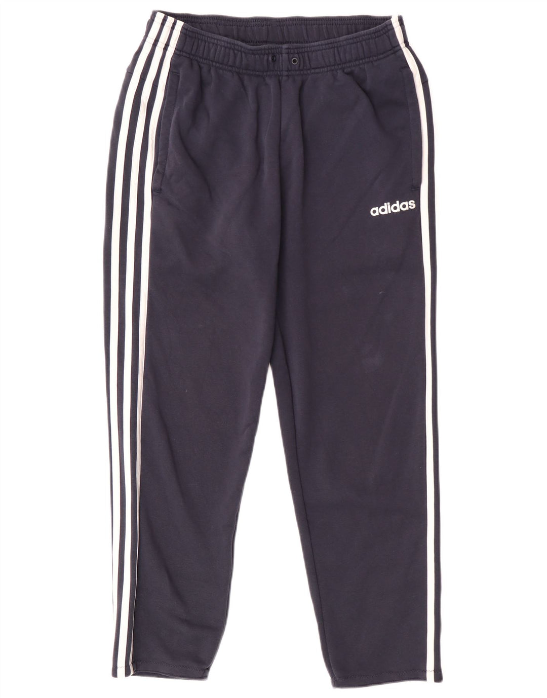 Calça Adidas Mens Treino Médio Azul Marinho Algodão