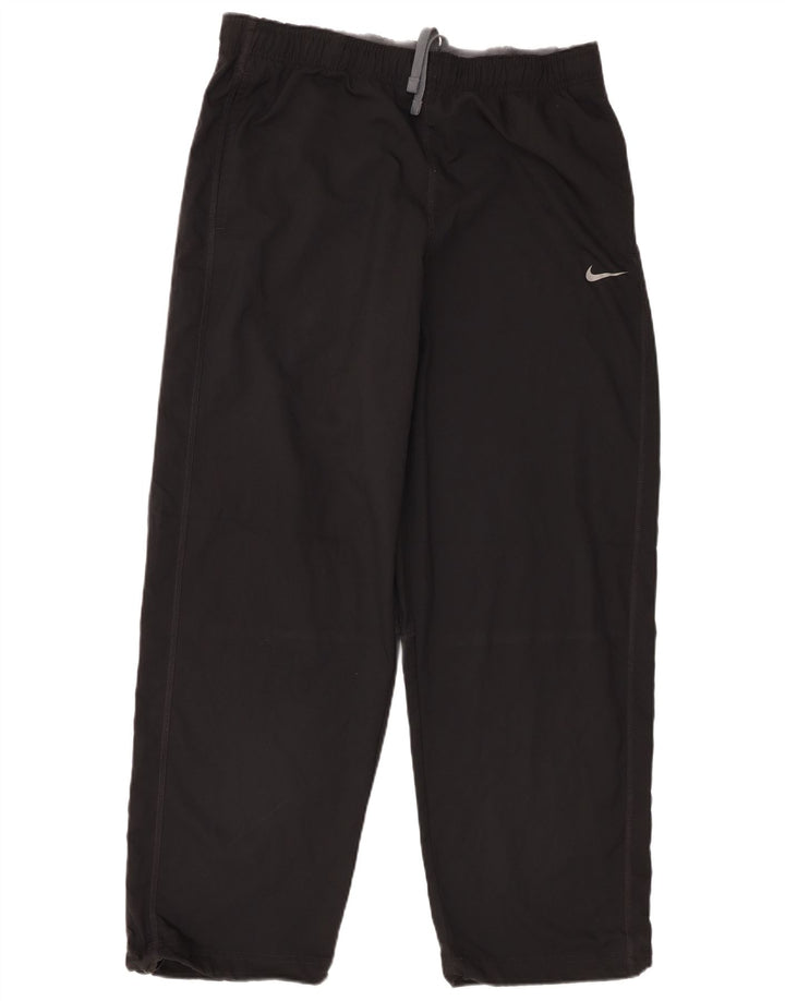 Calça de treino masculina Nike Dri Fit grande poliéster preto