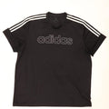 Camiseta Adidas Masculina Climalite Graphic Top 2XL Poliéster Preto