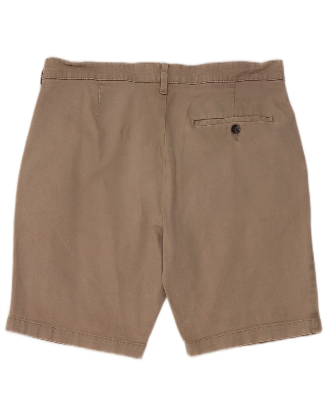Shorts chino masculino Marks & Spencer W32 algodão cinza médio