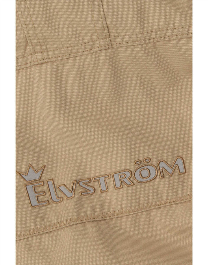 Casaco corta-vento masculino Elvstrom IT 46 algodão bege pequeno