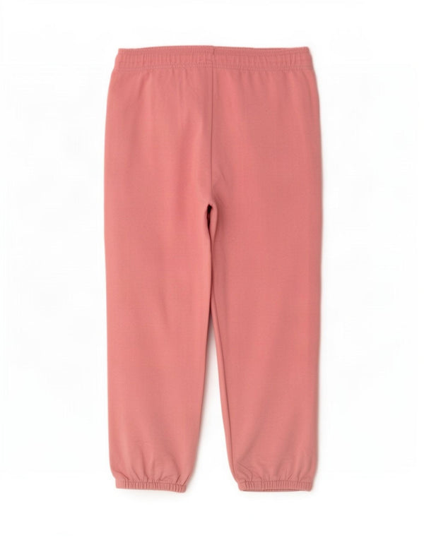 Calça de treino feminina Levi's Joggers UK 14 algodão rosa médio