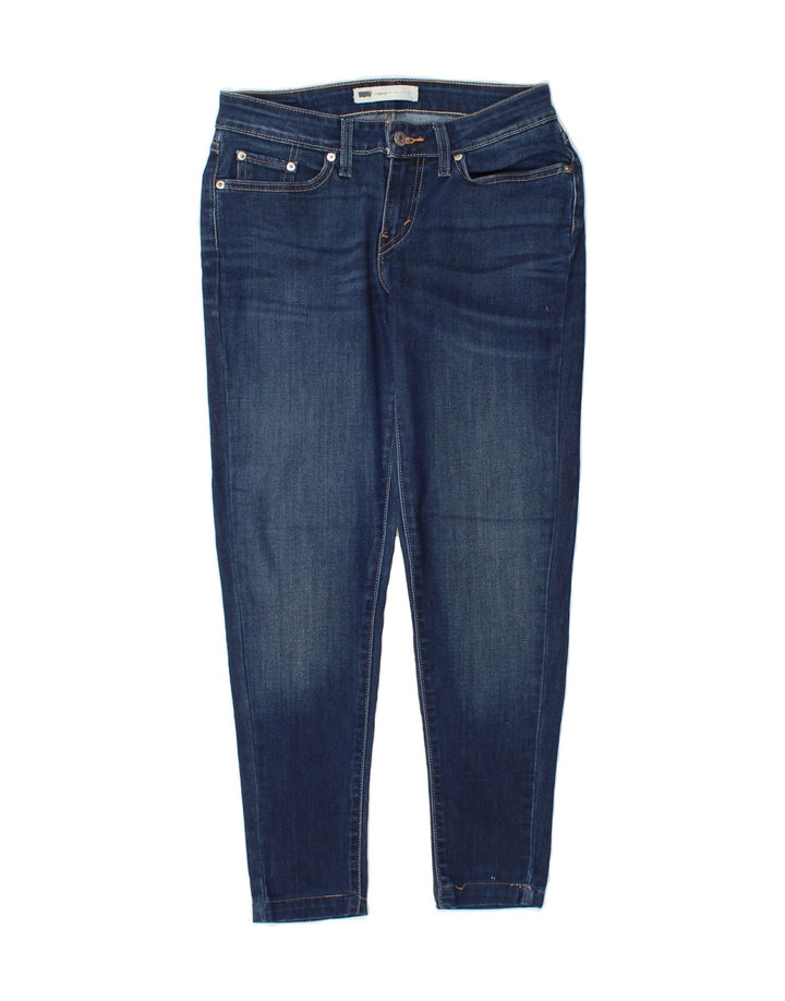 LEVI'S Womens Jegging Jeans W28 L28 Navy Blue Cotton Vintage Levi's and Second-Hand Levi's from Messina Hembry 