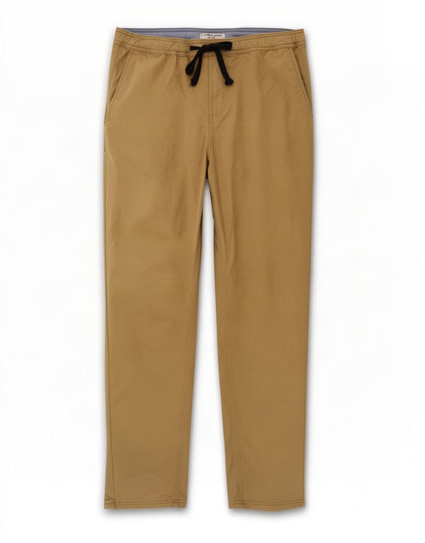 U.S. Polo Assn. Mens Slim Chino Trousers W34 L28 Beige Cotton