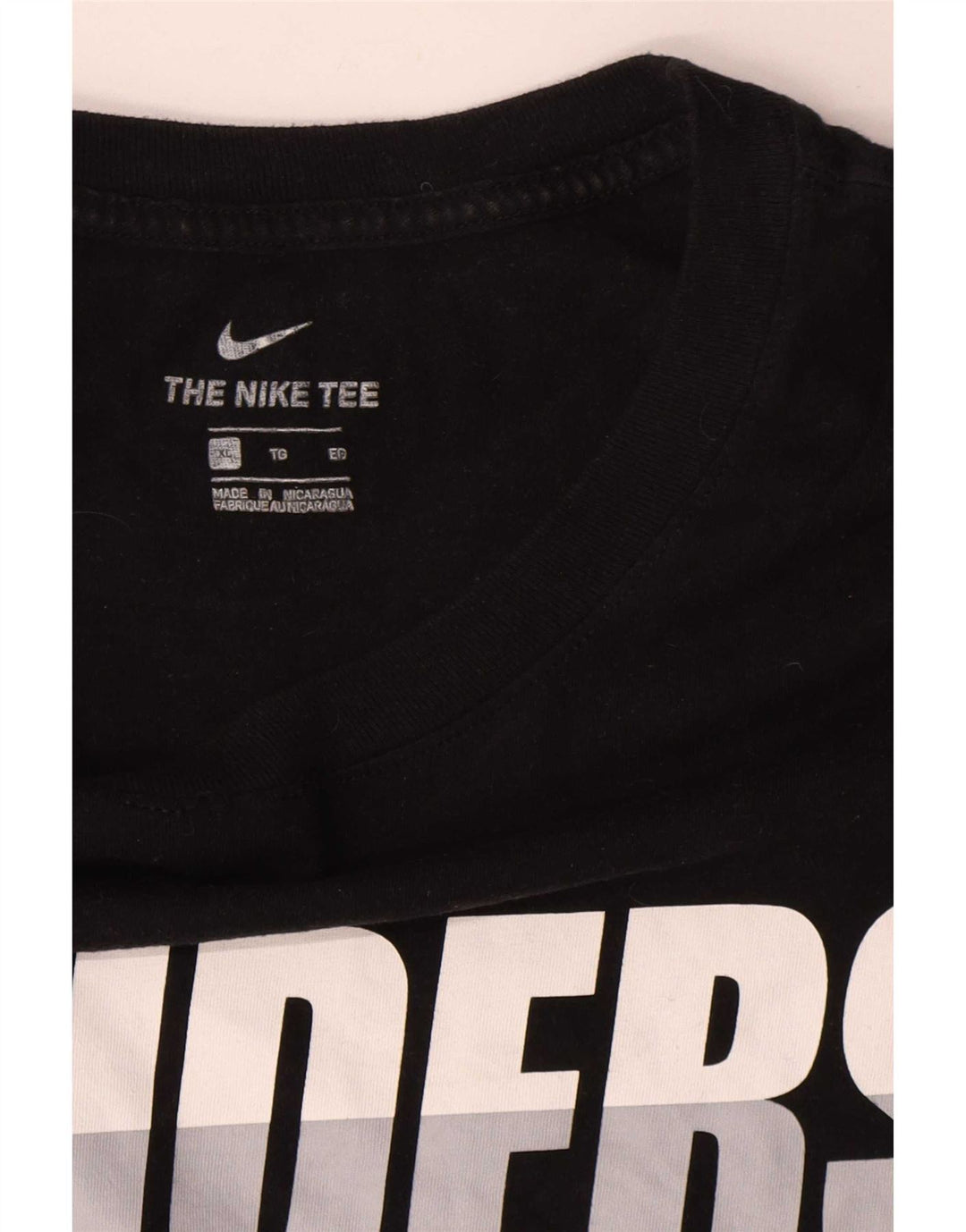 Camiseta Nike Masculina Raiders Graphic Top XL Preto