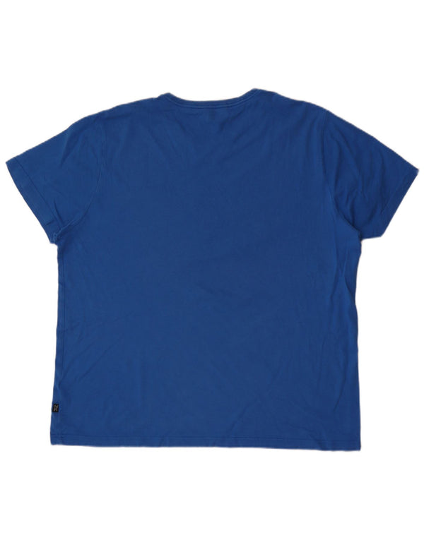 Camiseta masculina Puma Top XL azul algodão