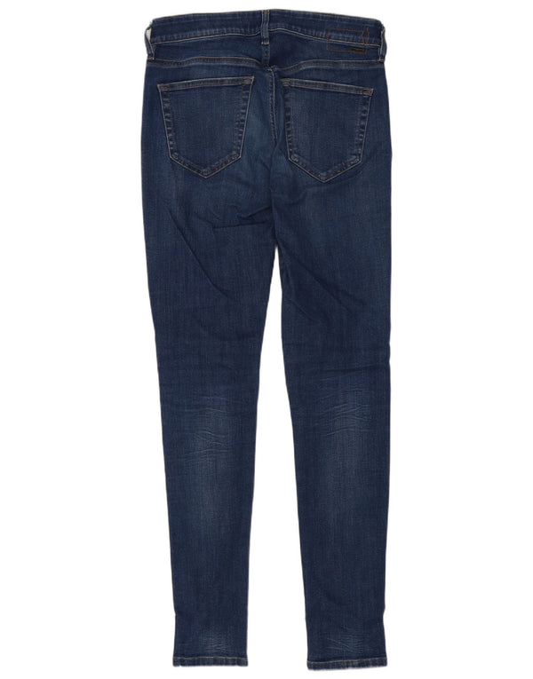 Jeans feminino Diesel Slandy Super Slim Skinny W27 L32 Azul Algodão
