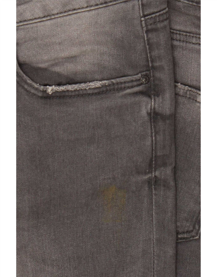 Calça jeans feminina Zara EU 40 médio W30 L25 algodão cinza