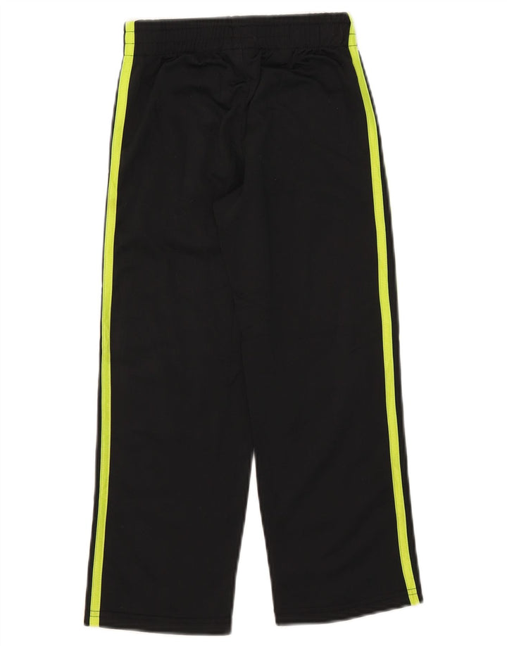 Calças de treino Adidas meninas 5-6 anos preto poliéster