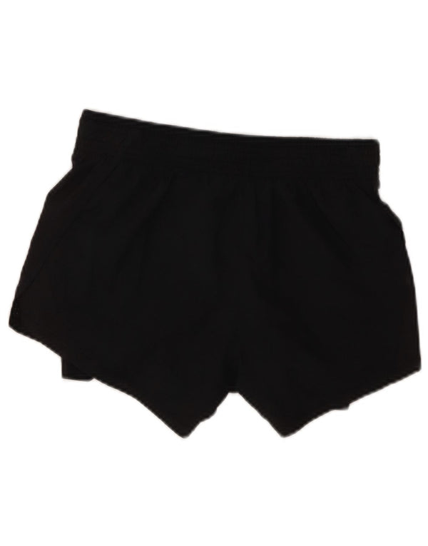 Shorts esportivos femininos Nike Dri Fit UK 4 XS preto poliéster