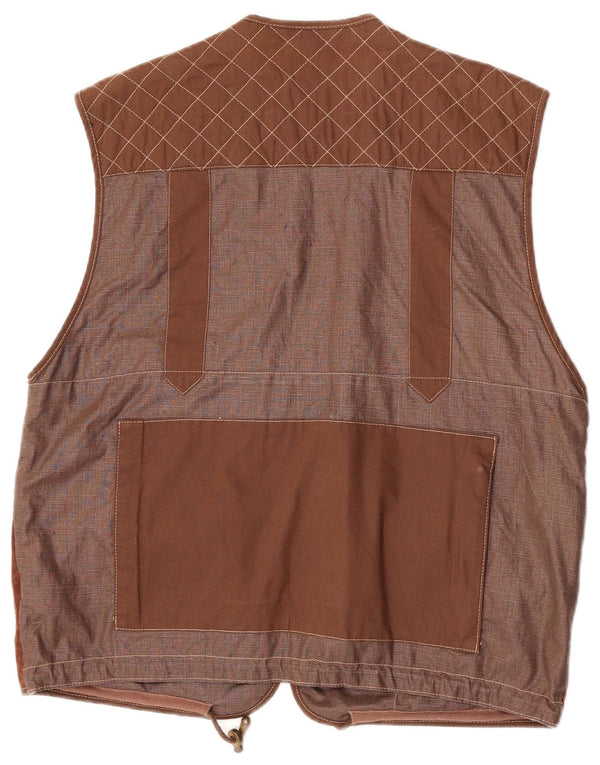 Jaqueta utilitária masculina Conbipel Natural Wear IT 48 Medium Brown Colourblock