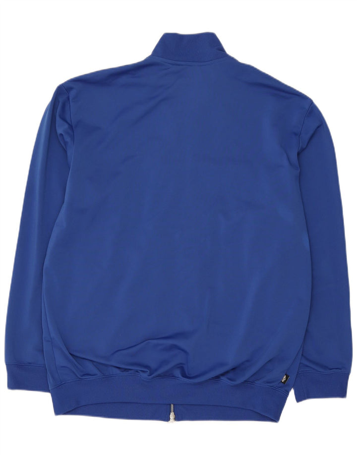 NIKE Mens Tracksuit Top Jacket Grande Azul Poliéster