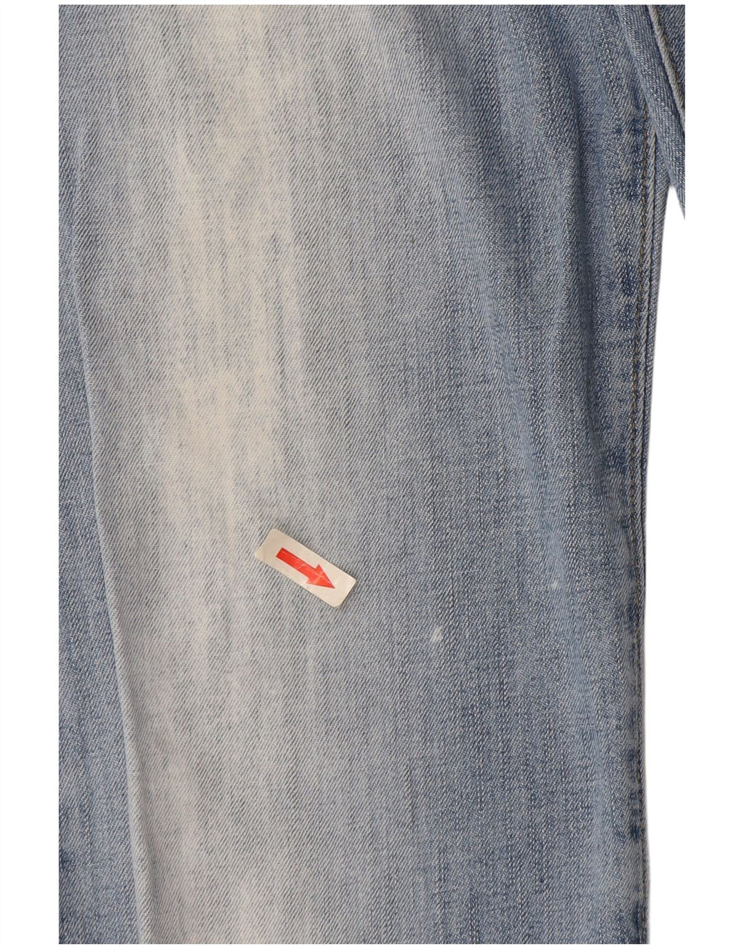 Armani feminino bootcut jeans W29 L32 azul algodão