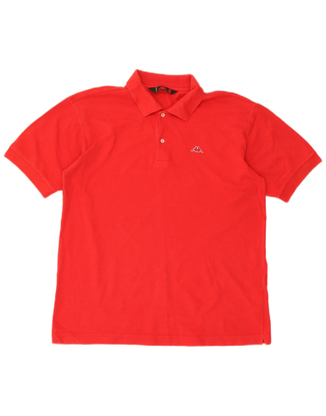 Camisa polo masculina KAPPA XL algodão vermelho
