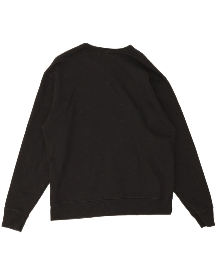 Champion moletom gráfico masculino jumper grande algodão preto