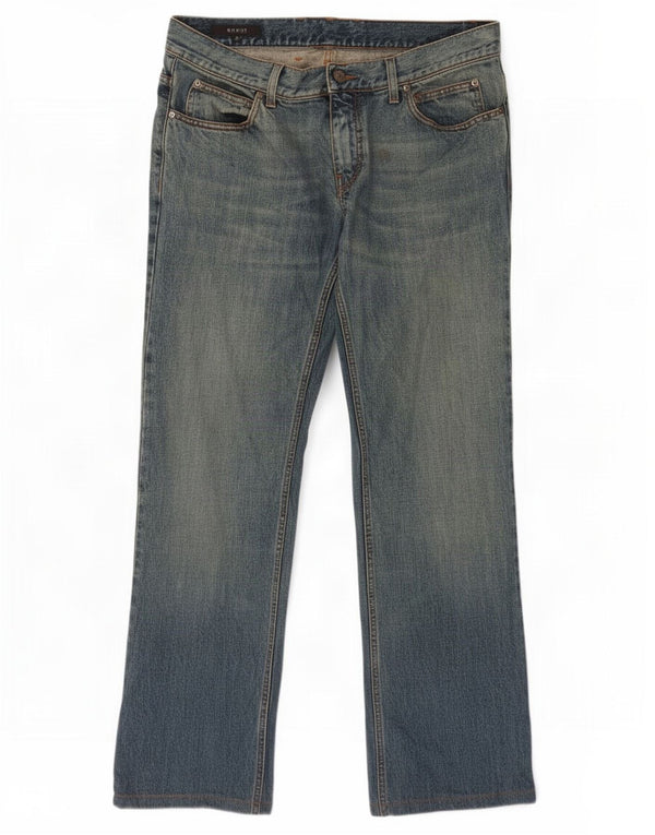 Jeans retos masculinos Gucci IT 52 XL W36 L31 algodão azul