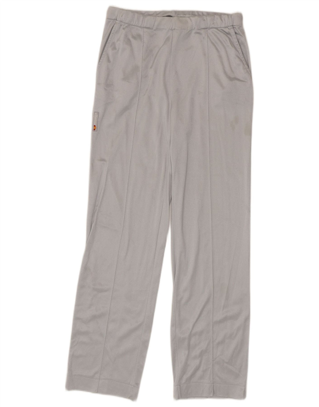 Ellesse Calça de treino masculina pequena cinza