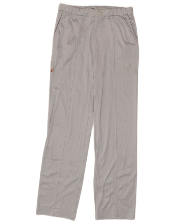 Ellesse Calça de treino masculina pequena cinza