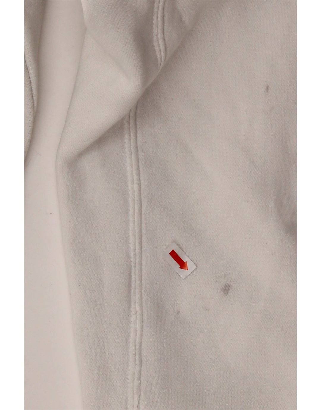 NIKE Mens Hoodie Jumper XL Algodão Branco