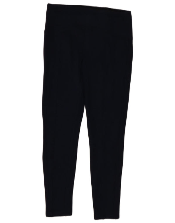 Leggings femininas Marks & Spencer UK 12 viscose azul marinho médio