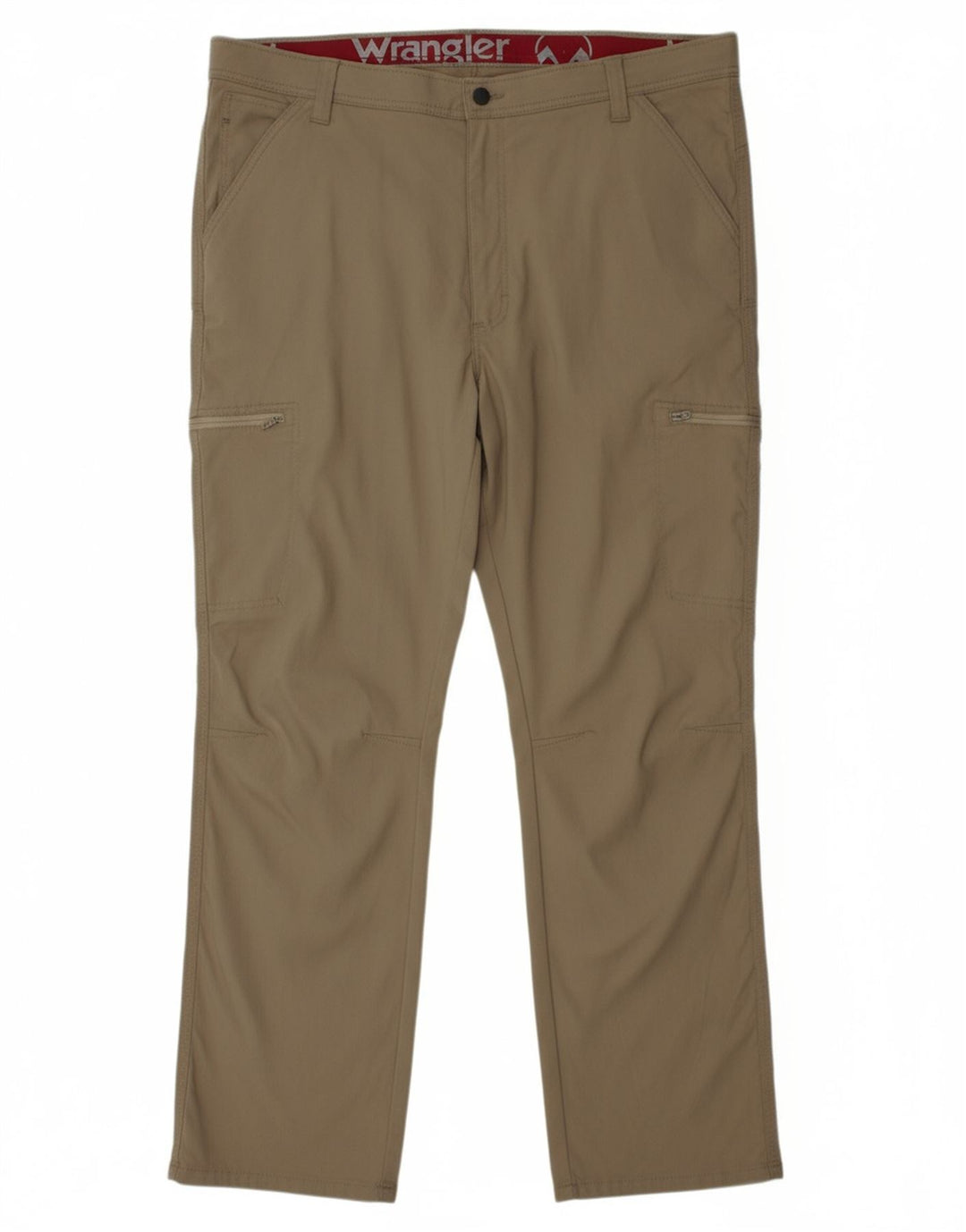 Calça cargo reta masculina WRANGLER W44 L30 bege nylon
